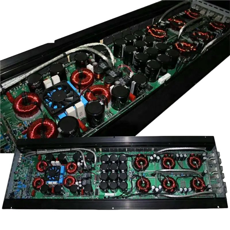 High Power Korean Car Amplifier 1 Channel Car Equalizer 4 Ohms Sub Amplificador Hot Sell USA